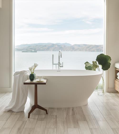 MTI - Alissa 236 Sculpturestone Freestanding Bathtub (72.5X42)