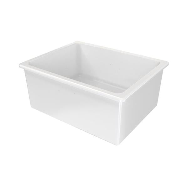 Maidstone - 24 Inch Drop-In Fireclay Kitchen Sink - White