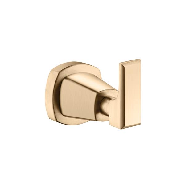 Flusso - Brass Bathroom Towel / Robe Hook