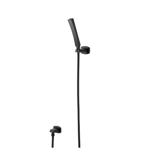 Flusso - Hand Shower Set With Wall Elbow, Holder and Hose