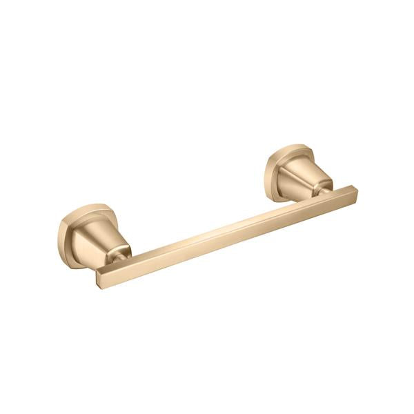 Flusso - Brass Towel Ring / Mini Towel Bar - 8 Inch