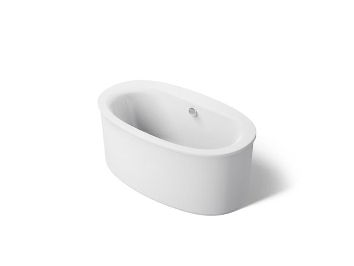Kohler - Sunstruck 60 X 34 Inch Freestanding Bath With Straight Shroud