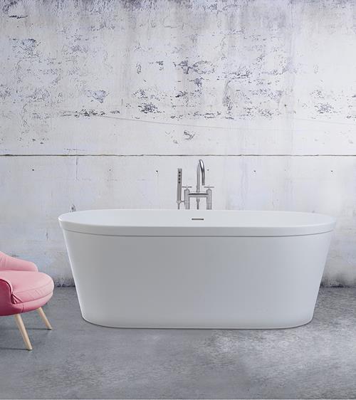 MTI - Blake Sculpturestone Freestanding Bathtub (66X32)