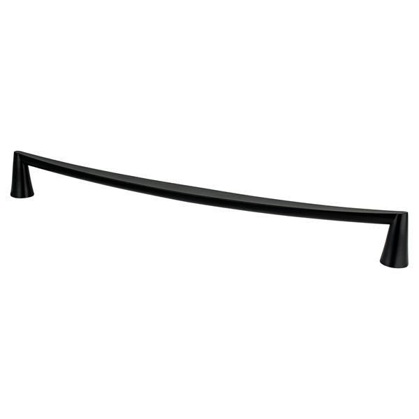 Berenson - Domestic Bliss 18 inch CC Matte Black Appliance Pull