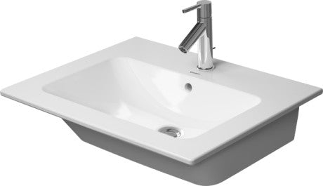 Duravit - ME by Starck 24 3/4" Rectangular Wall Mounted Sink in White