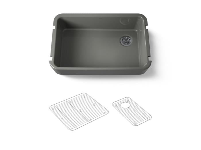 Kohler - Ironridge 34 Inch Undermount Single-Bowl Farmhouse Kitchen Sink