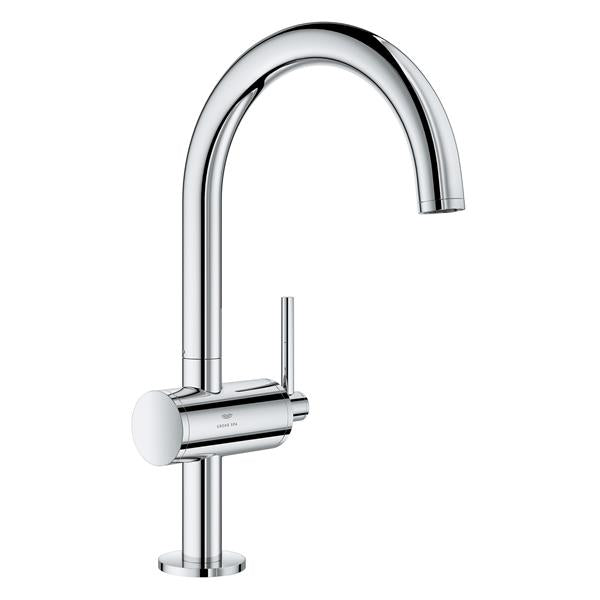 Grohe - Single Hole Single-Handle L-Size Bathroom Faucet 1.2 GPM