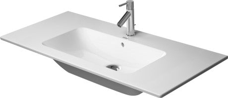 Duravit - ME by Starck 40 1/2" Rectangular Wall Mounted Sink in White