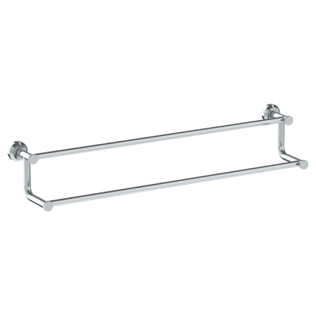 Watermark - Urbane Wall Mounted Double Towel Bar, 30 Inch