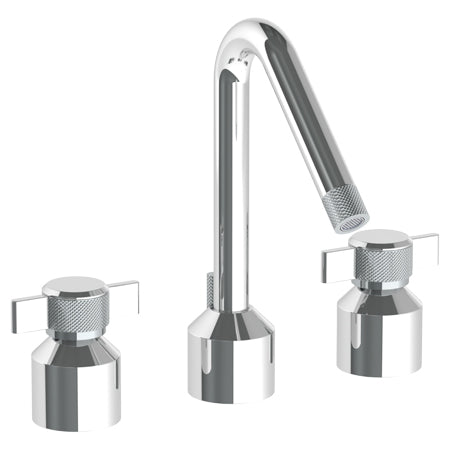 Watermark - Urbane Deck Mounted 3 Hole Lavatory Set With Angled Spout