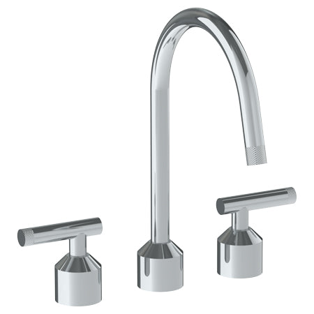 Watermark - Urbane Deck Mounted 3 Hole Kitchen Set With Gooseneck Spout