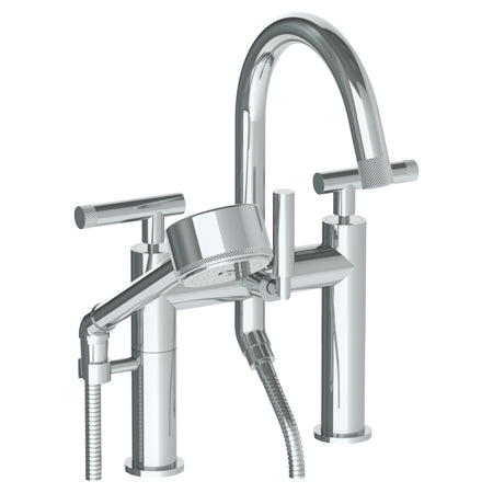 Watermark - Urbane Deck Mounted Exposed Bath Set With Hand Shower