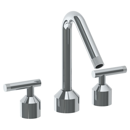 Watermark - Urbane Deck Mounted 3 Hole Bath Set With Angled Spout