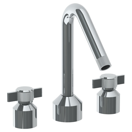 Watermark - Urbane Deck Mounted 3 Hole Bath Set With Angled Spout