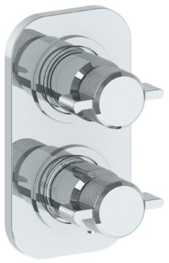 Watermark - Urbane Wall Mounted Mini Thermostatic Shower Trim 3 1/2 x 6 1/4 Inch.