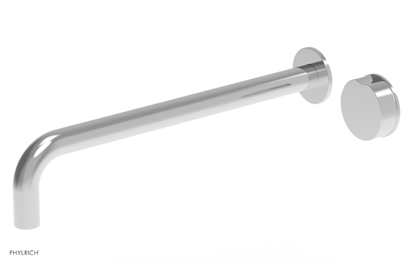 Phylrich - Circ 14 Inch Single Handle Wall Lavatory Set