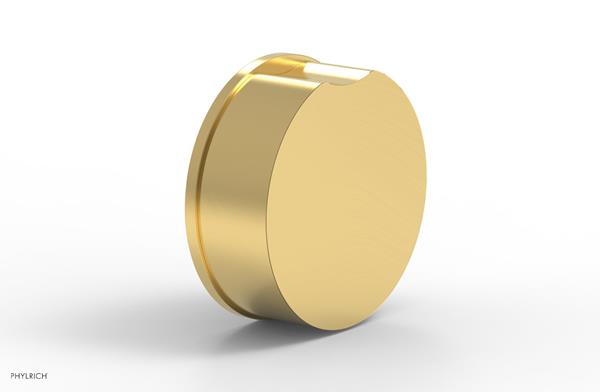 Phylrich - Circ Volume Control/Diverter Trim - Brass Handle
