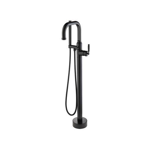 Flusso - Freestanding Floor Mount Bathtub / Tub Filler With Hand Shower