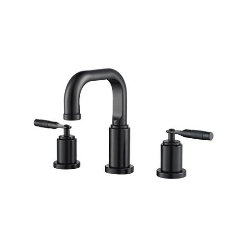 Flusso - Three Hole 8 Inch Widespread Two Handle Bathroom Faucet