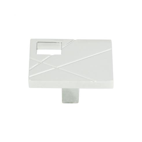 Atlas Homewares - Modernist Left 1 1/2 Inch Length Square Knob