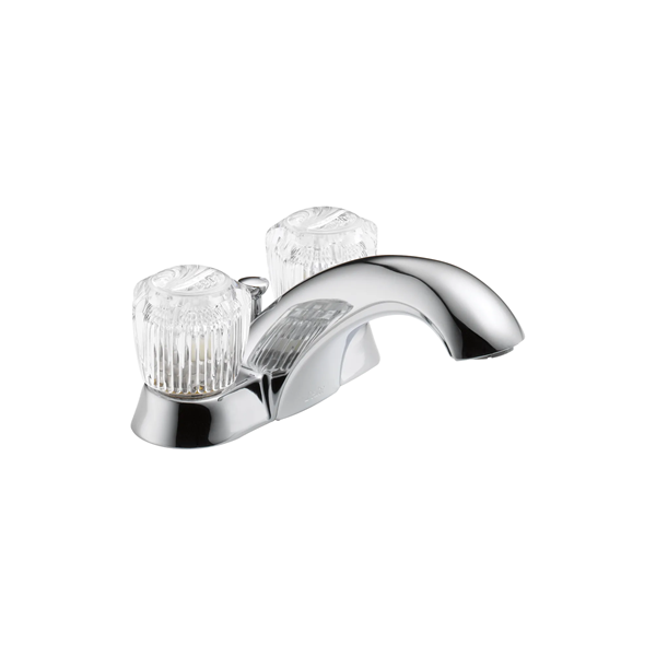 Delta - Classic Two Handle Tract-Pack Centerset Bathroom Faucet