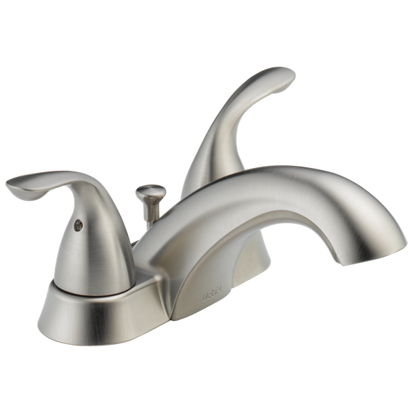 Delta - Classic Two Handle Centerset Bathroom Faucet