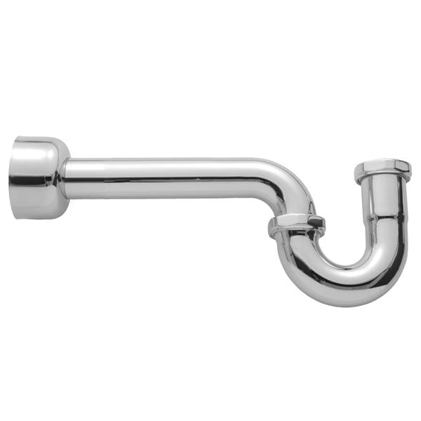 Jaclo - 1-1/2 Inch Extra Long P Trap with Round Box Escutcheon