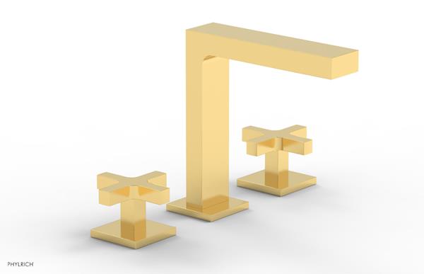 Phylrich - Croi Widespread Faucet High Spout - Cross Handles