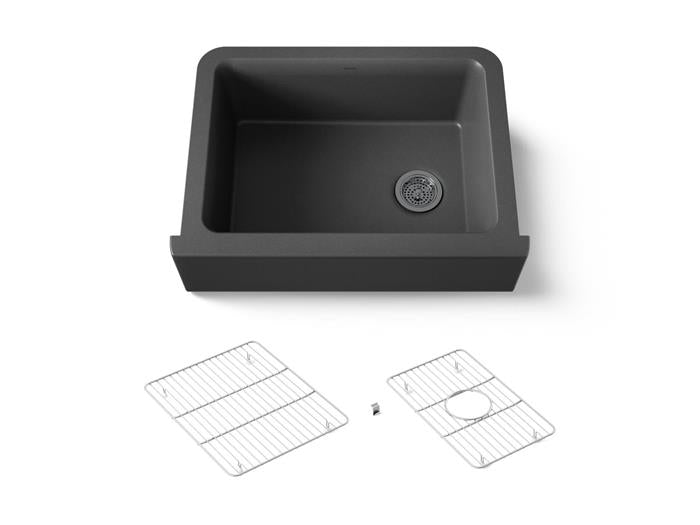 Kohler - Cairn 30 Inch Undermount Single-Bowl Farmhouse Kitchen Sink With Tall Apron