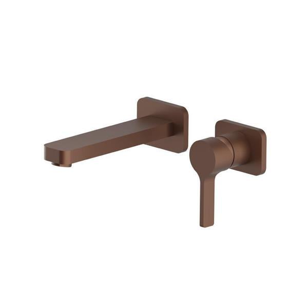 Flusso - Single Handle Wall Mounted Bathroom Faucet