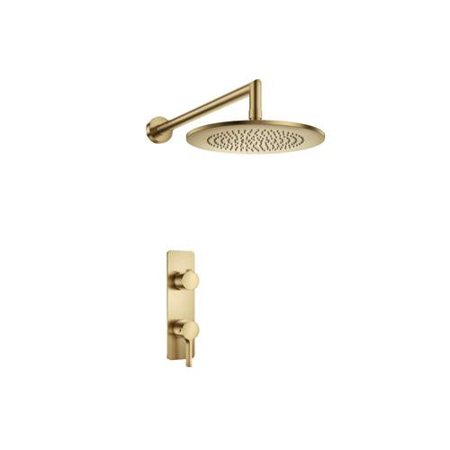 Flusso - Single Output Shower Set With Shower Head And Arm