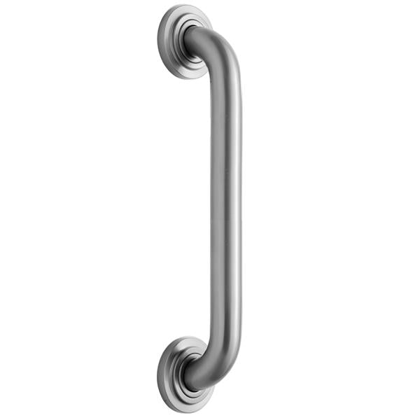 Jaclo - 42 Inch Deluxe Grab Bar with Contemporary Round Flange