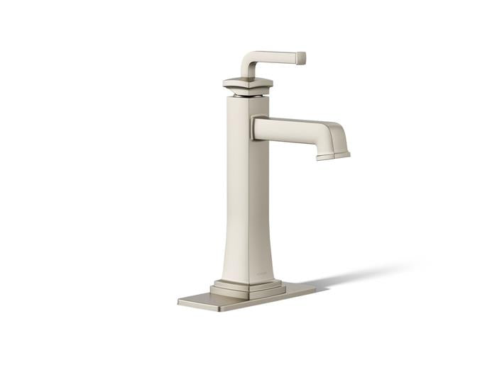 Kohler - Riff Tall Single-Handle Bathroom Lavatory Faucet, 1.2 Gpm