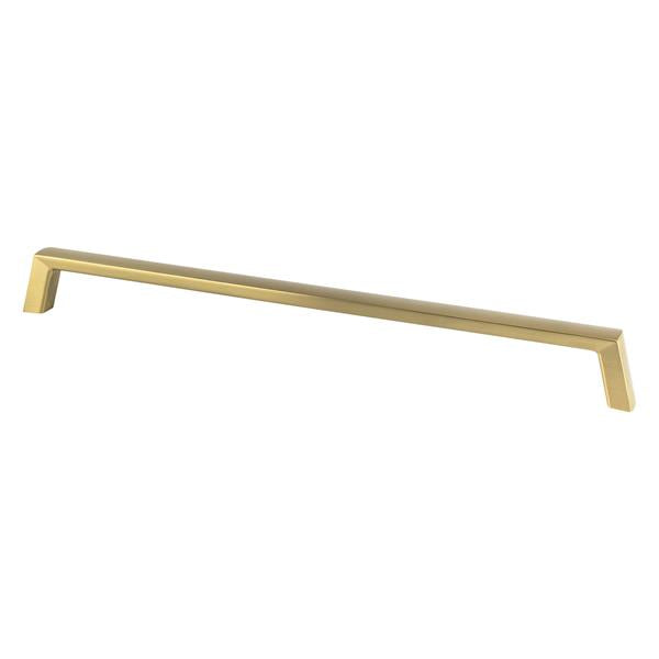 Berenson - Brookridge 18 inch CC Modern Brushed Gold Appliance Pull
