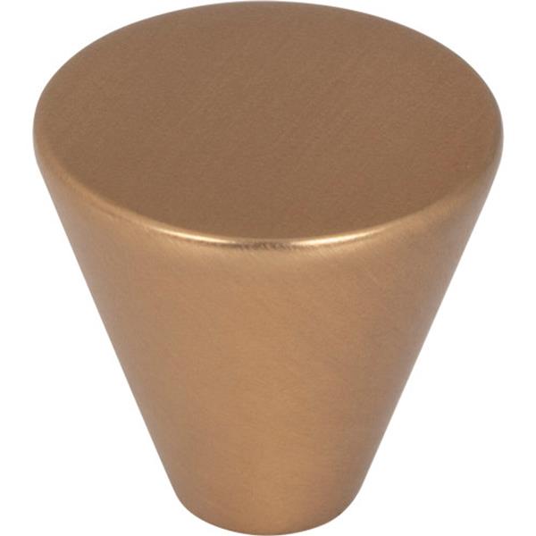 Elements - 1 Inch Diameter Conical Sedona Cabinet Knob