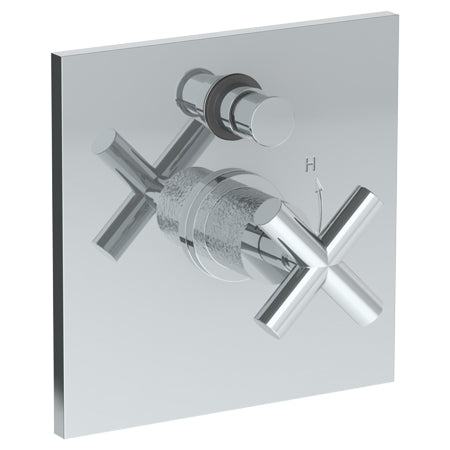 Watermark - Sense Wall Mounted Pressure Balance Shower Trim With Diverter, 7 Inch