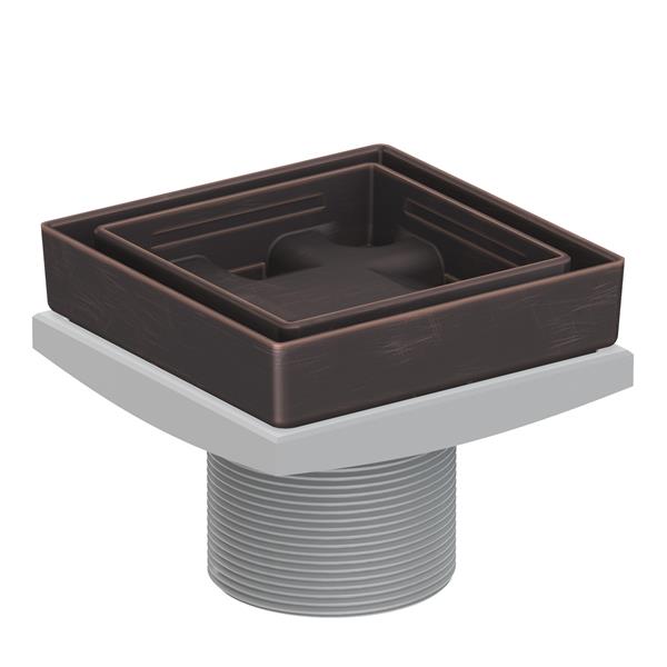 Newport Brass - 4 Inch Tile In Drain Throat