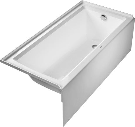 Duravit - Architec 66" x 32" Rectangular Alcove Bathtub in White Acrylic