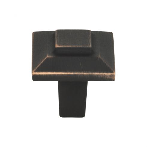 Atlas Homewares - Trocadero 1 Inch Length Square Knob