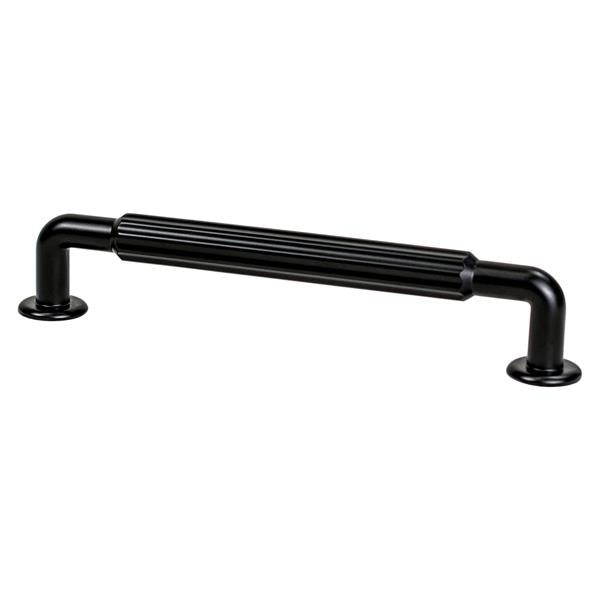 Berenson - Cannelee 160mm CC Matte Black Pull