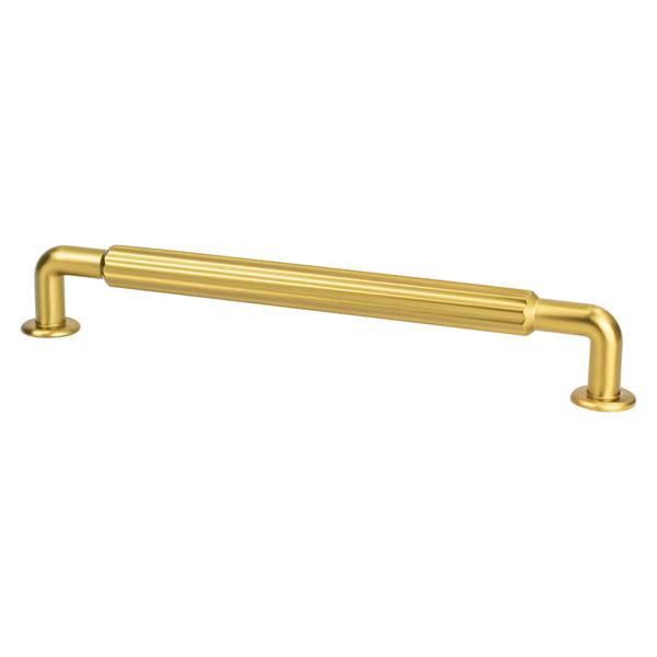 Berenson - Cannelee 224mm CC Modern Brushed Gold Pull