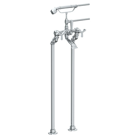 Watermark - Transitional Floor Standing Bath Set With Hand Shower