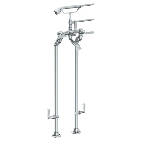 Watermark - Transitional Floor Standing Bath Set With Hand Shower