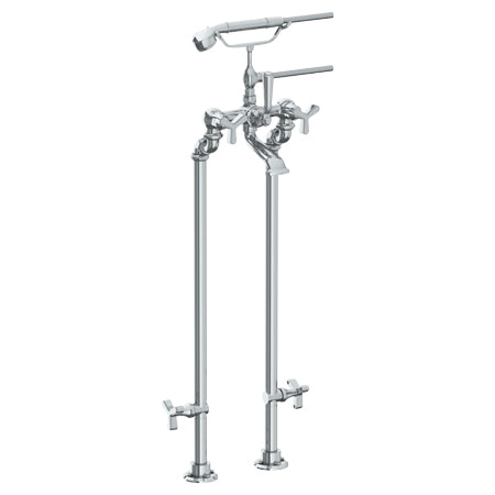 Watermark - Transitional Floor Standing Bath Set With Hand Shower