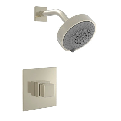 Phylrich - Mix Pressure Balance Shower Set Trim Only Cube Handle