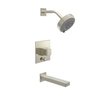 Phylrich - Mix Pressure Balance Tub/Shower Set Trim Only Cube Handle
