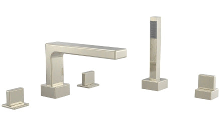 Phylrich - Mix Deck Tub Set W/Handshower Trim Only Blade Handles