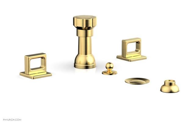 Phylrich - Mix 4 Hole Bidet Set - Ring Handles