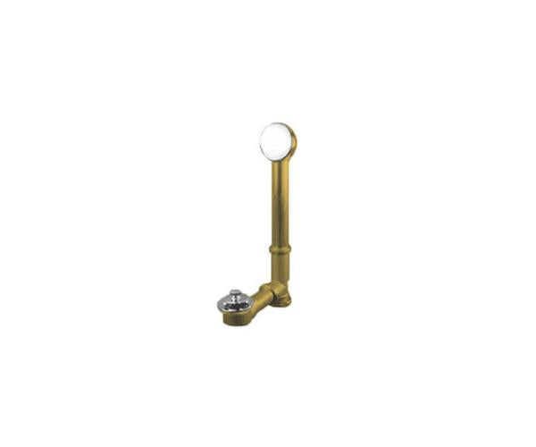 Mountain Plumbing - Deluxe Lift & Turn Style Bath Waste & Overflow Drain (Brass Body) - For Center Drain Tubs