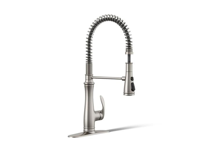 Kohler - Bellera Semi-Professional Kitchen Sink Faucet With Three-Function Sprayhead
